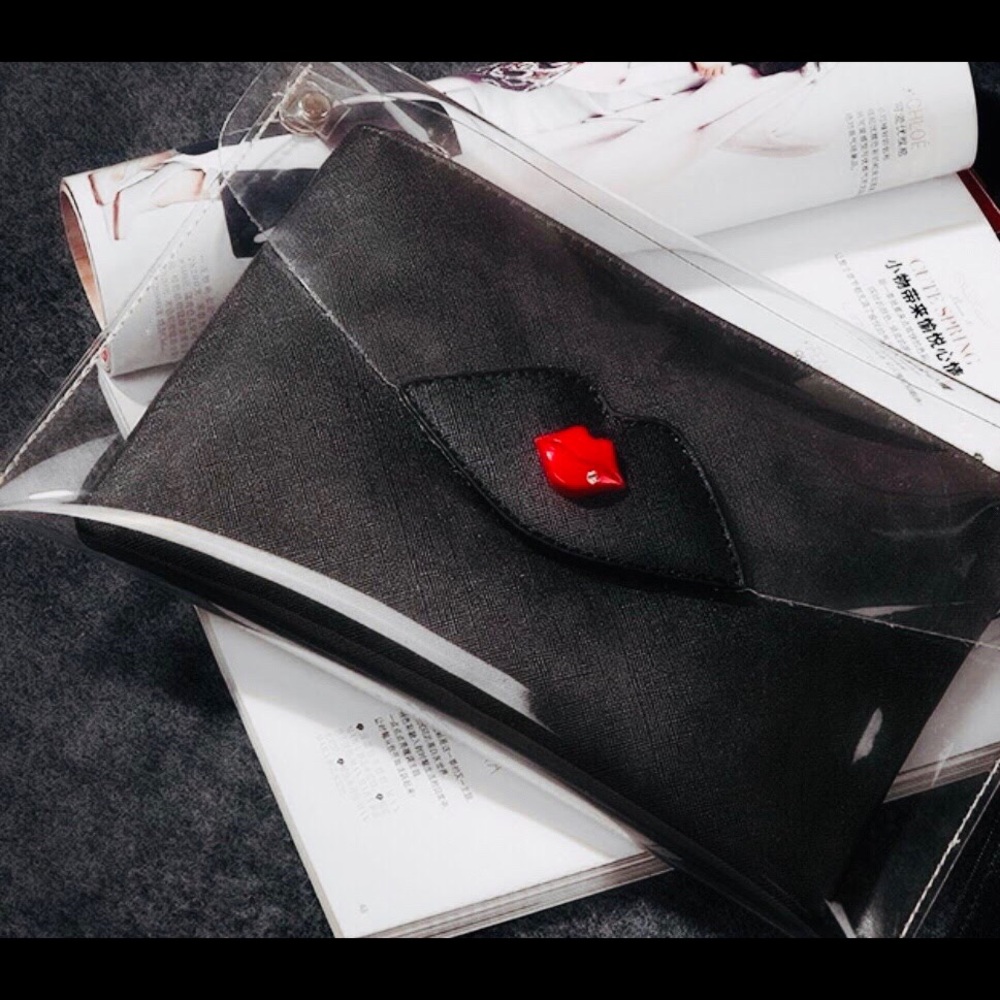 Red Lips Purse/Clutch